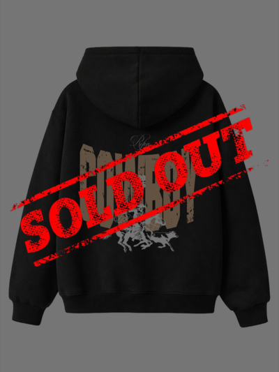 ROFERO signature hoodie - COWBOY Black [Unisex]